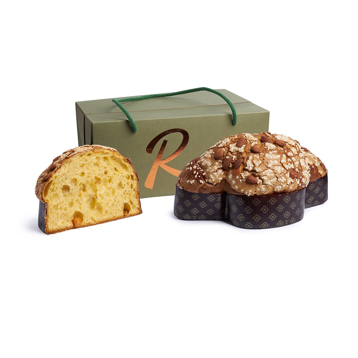 Colomba tradizionale glassata